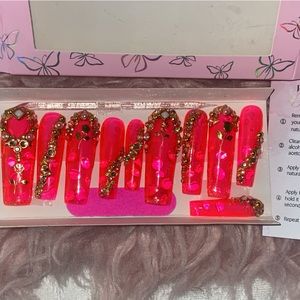 Beautiful homemade press on nails